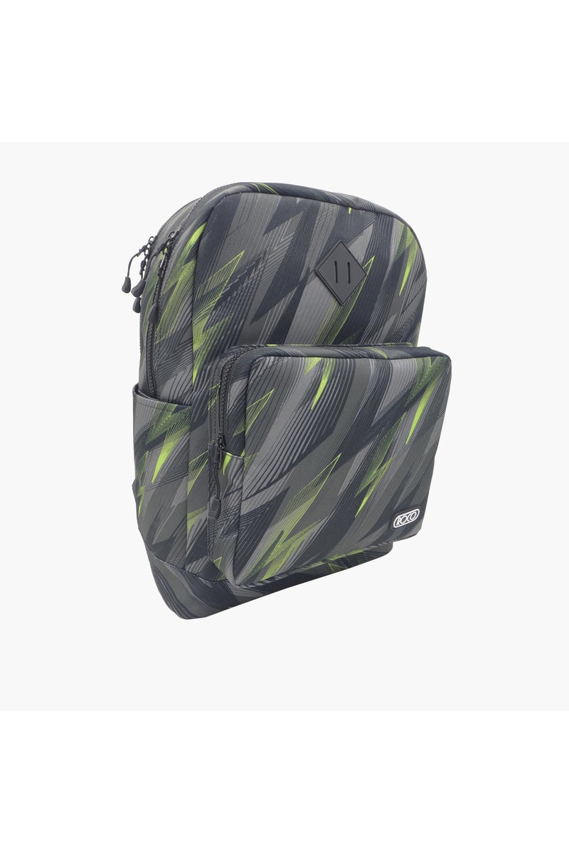 ROCO All-Over Abstract Print Backpack - 17 inches - Image 2